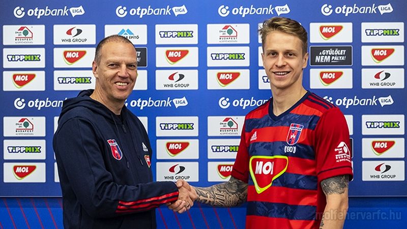 Artem Sabanov, az ukrán válogatott hátvéd a Dinamo Kijevtől érkezik Fehérvárra.